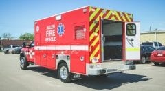 Allen Fire Rescue EMS Vehicle