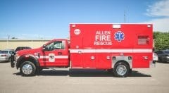 Allen Fire Rescue EMS Vehicle