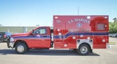 La Marque Fire Department EMS Vehicle