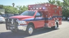 La Marque Fire Department EMS Vehicle