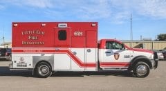 Little Elm Fire Department EMS Vehicle