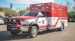 Little Elm Fire Department EMS Vehicle