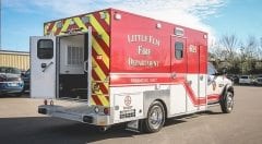 Little Elm Fire Department EMS Vehicle