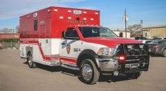 Little Elm Fire Department EMS Vehicle