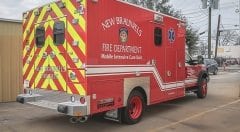New Braunfels Fire Department EMS Vehicle