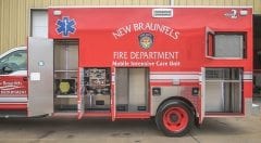 New Braunfels Fire Department EMS Vehicle