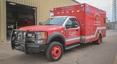 New Braunfels Fire Department EMS Vehicle