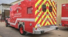 New Braunfels Fire Department EMS Vehicle