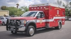 Richland Hills Fire Department EMS Vehicle