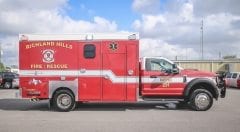 Richland Hills Fire Department EMS Vehicle