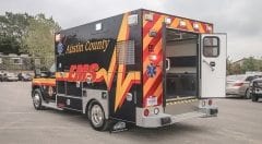 Austin County EMS Vehicle