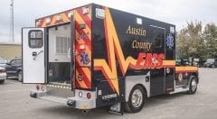 Austin County EMS Vehicle