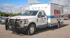 Baylor Scott White EMS Vehicle