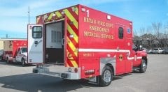 EMS Vehicles Bryan Fire