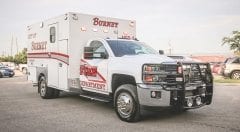 Burnet Fire Department EMS Vehicle