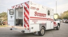 Burnet Fire Department EMS Vehicle