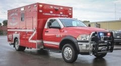 Carrollton Fire Rescue EMS Vehicle