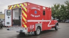 Carrollton Fire Rescue EMS Vehicle