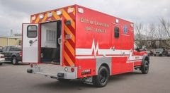 City of Cranston Fire Rescue EMS Vehicle