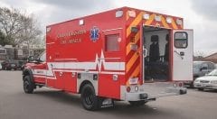 City of Cranston Fire Rescue EMS Vehicle