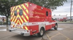 City of Liberty Fire Department EMS Vehicle