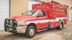 City of Liberty Fire Department EMS Vehicle