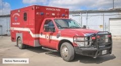 City of Vernon Fire Department EMS Vehicle