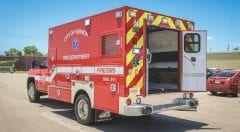 City of Vernon Fire Department EMS Vehicle