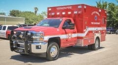 City of Vernon Fire Department EMS Vehicle