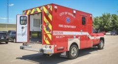 City of Vernon Fire Department EMS Vehicle