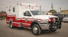 Community Volunteer Fire Department EMS Vehicle