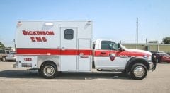 Dickinson EMS Vehicle