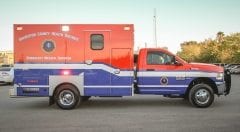 Galveston County Health District EMS Vehicle