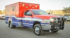 Galveston County Health District EMS Vehicle