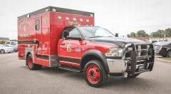 Glynn County EMS Vehicle