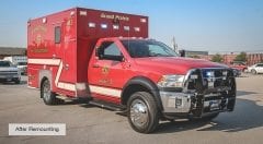 Grand Prairie Fire Department EMS Vehicle