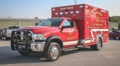 Grand Prairie Fire Department EMS Vehicle