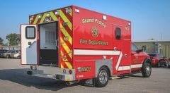 Grand Prairie Fire Department EMS Vehicle