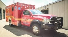 Jasper County Fire & Rescue EMS Vehicle