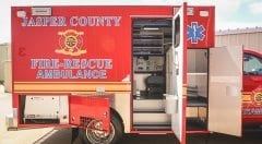 Jasper County Fire & Rescue EMS Vehicle