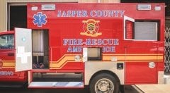 Jasper County Fire & Rescue EMS Vehicle