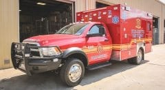 Jasper County Fire & Rescue EMS Vehicle