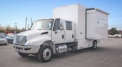 Levine Cancer Institute EMS Vehicle