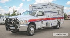 Liberty County EMS Vehicle