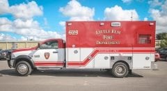 Little Elm Fire Department EMS Vehicle