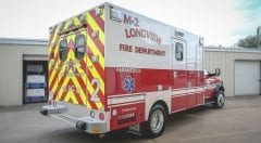 Longview Fire Department EMS Vehicle