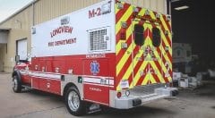 Longview Fire Department EMS Vehicle