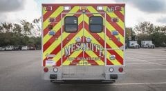 Mesquite Fire Department EMS Vehicle