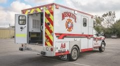 Mesquite Fire Department EMS Vehicle