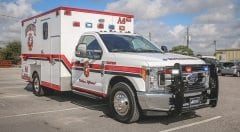 Mesquite Fire Department EMS Vehicle